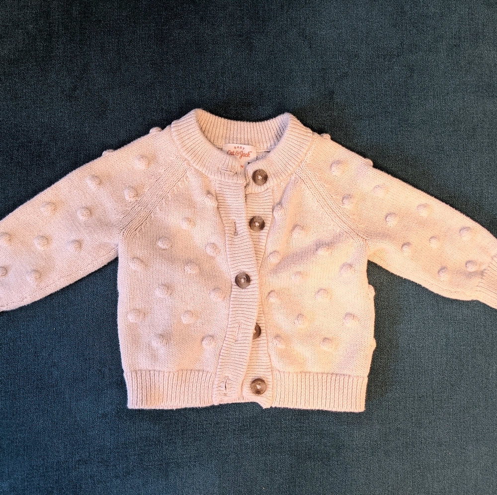 Cat and Jack Bauble Cardigan Newborn